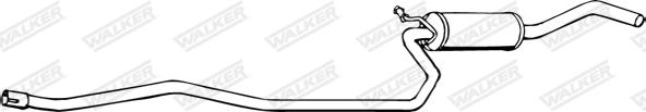 Walker 16093 - Srednji Ispušni lonac www.molydon.hr