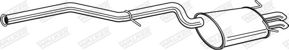 Walker 23230 - Zadnji Ispušni lonac www.molydon.hr