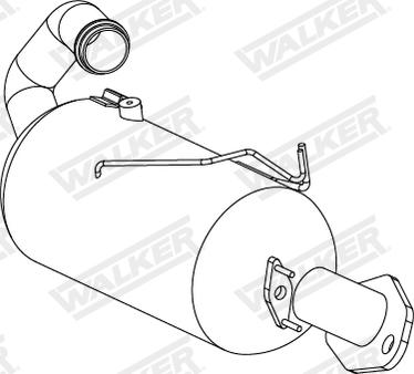 Walker 73344 - DPF filter, filter čestica www.molydon.hr