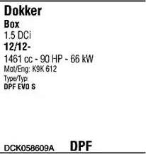 Walker DCK058609A - Ispušni sistem www.molydon.hr