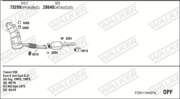 Walker FOK119467A - Ispušni sistem www.molydon.hr