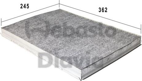 Webasto 82D0325061CA - Filter kabine www.molydon.hr