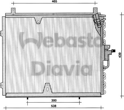Webasto 82D0225037B - Kondenzator, klima-Uređaj www.molydon.hr