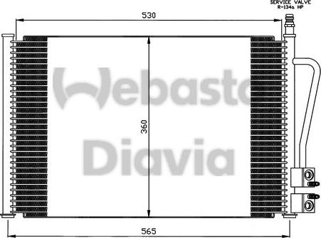 Webasto 82D0226113MA - Kondenzator, klima-Uređaj www.molydon.hr