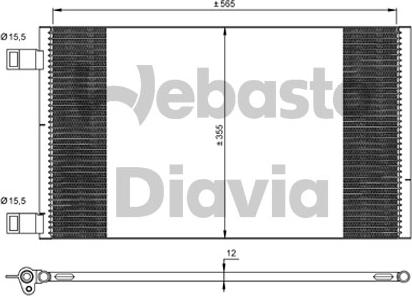 Webasto 82D0226270MA - Kondenzator, klima-Uređaj www.molydon.hr