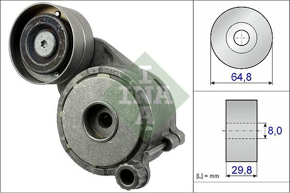 Wilmink Group WG1253575 - Natezač remena, klinasti rebrasti remen  www.molydon.hr