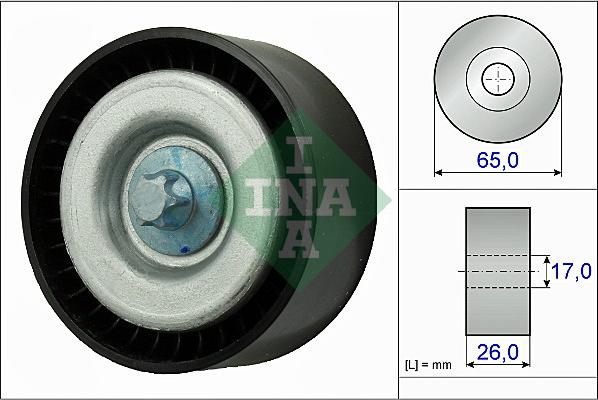 Wilmink Group WG1253154 - Vodeći valjak , klinasti rebrasti remen  www.molydon.hr