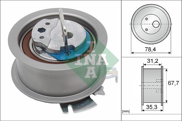 Wilmink Group WG1252415 - Natezač, zupčasti remen  www.molydon.hr