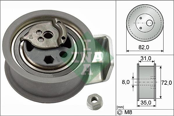 Wilmink Group WG1252352 - Natezač, zupčasti remen  www.molydon.hr