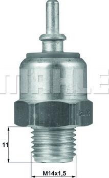 Wilmink Group WG1266014 - Prekidač temperature, ventilator radijatora / klima uređaja www.molydon.hr