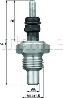 Wilmink Group WG1266027 - Senzor, temperatura rashladne tekućinu www.molydon.hr