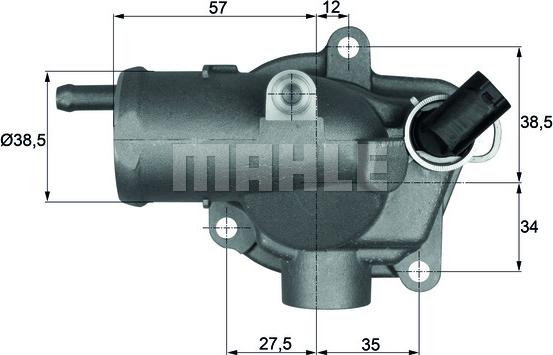 Wilmink Group WG1262801 - Termostat, rashladna tekućinu www.molydon.hr