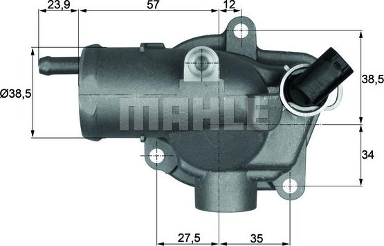 Wilmink Group WG1217509 - Termostat, rashladna tekućinu www.molydon.hr