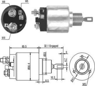 Wilmink Group WG1748208 - Elektromagnetni Prekidač, starter www.molydon.hr