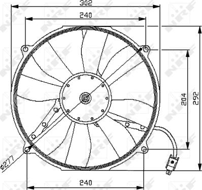 Wilmink Group WG1720148 - Ventilator, hladjenje motora www.molydon.hr