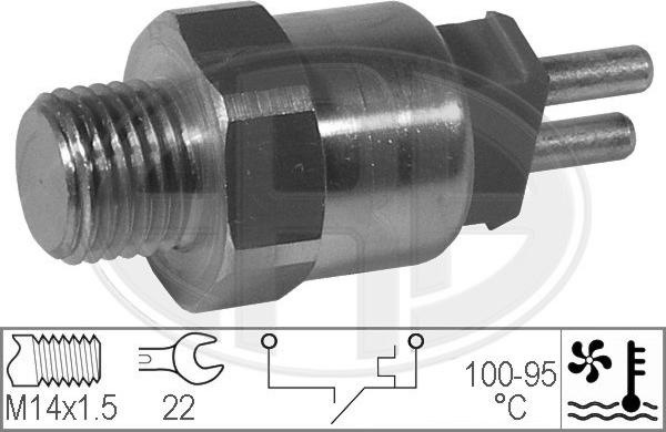 Wilmink Group WG1777033 - Prekidač temperature, ventilator radijatora / klima uređaja www.molydon.hr