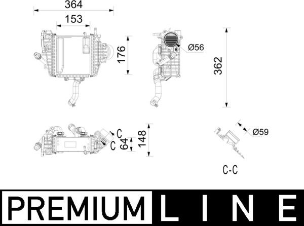 Wilmink Group WG2576278 - Intercooler, hladnjak www.molydon.hr