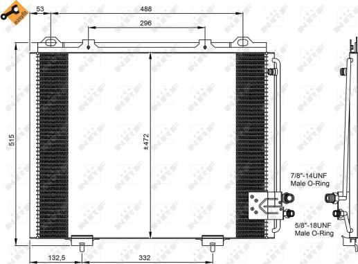 Wilmink Group WG2160797 - Kondenzator, klima-Uređaj www.molydon.hr