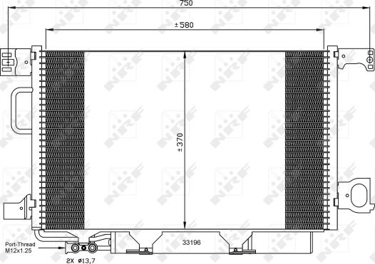 Wilmink Group WG2161036 - Kondenzator, klima-Uređaj www.molydon.hr