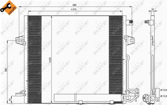 Wilmink Group WG2161033 - Kondenzator, klima-Uređaj www.molydon.hr