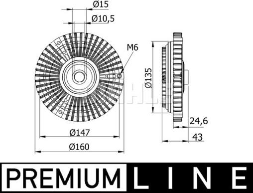 Wilmink Group WG2180452 - kvačilo, ventilator hladnjaka www.molydon.hr