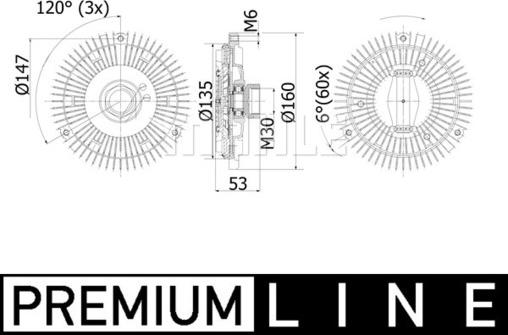 Wilmink Group WG2180484 - kvačilo, ventilator hladnjaka www.molydon.hr