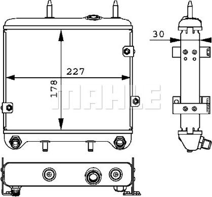 Wilmink Group WG2181196 - Uljni hladnjak, ulje za motor www.molydon.hr