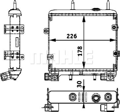 Wilmink Group WG2181169 - Uljni hladnjak, ulje za motor www.molydon.hr