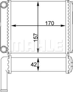 Wilmink Group WG2179999 - Izmjenjivač topline, grijanje unutrasnjeg prostora www.molydon.hr
