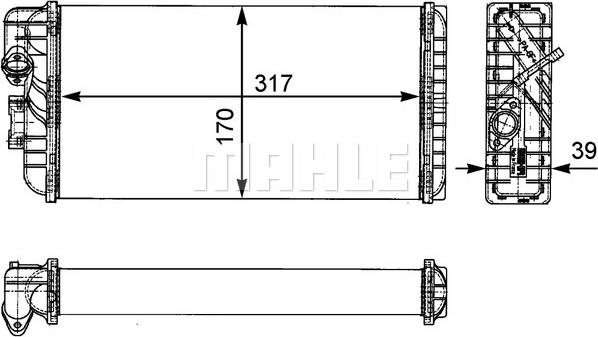 Wilmink Group WG2179995 - Izmjenjivač topline, grijanje unutrasnjeg prostora www.molydon.hr
