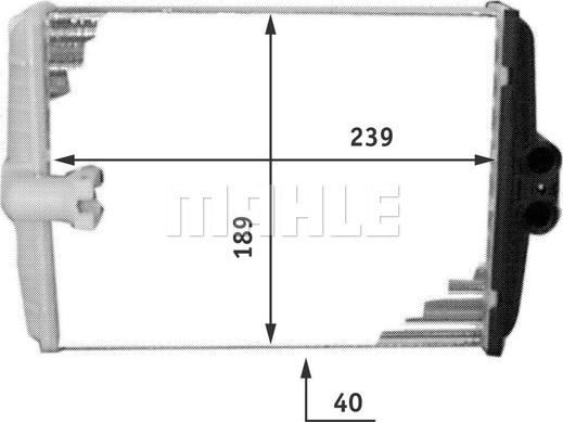 Wilmink Group WG2179980 - Izmjenjivač topline, grijanje unutrasnjeg prostora www.molydon.hr