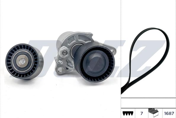 Wilmink Group WG2356069 - Komplet zupčastog remena www.molydon.hr