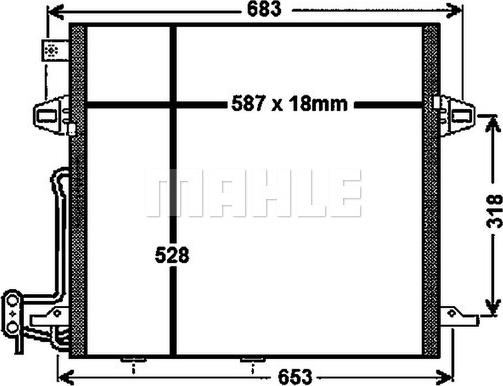 Wilmink Group WG2369208 - Kondenzator, klima-Uređaj www.molydon.hr