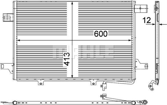 Wilmink Group WG2368954 - Kondenzator, klima-Uređaj www.molydon.hr