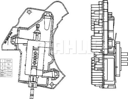 Wilmink Group WG2368507 - Regulator, ventilator kabine/unutrasnjeg prostora www.molydon.hr