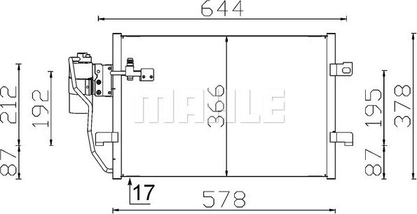 Wilmink Group WG2368849 - Kondenzator, klima-Uređaj www.molydon.hr