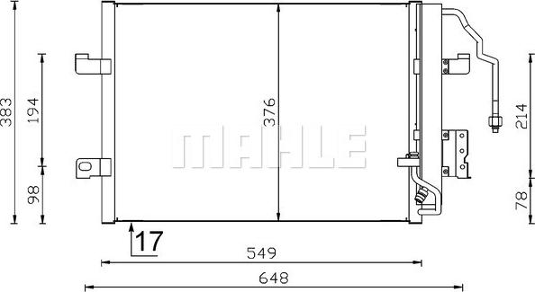 Wilmink Group WG2368843 - Kondenzator, klima-Uređaj www.molydon.hr