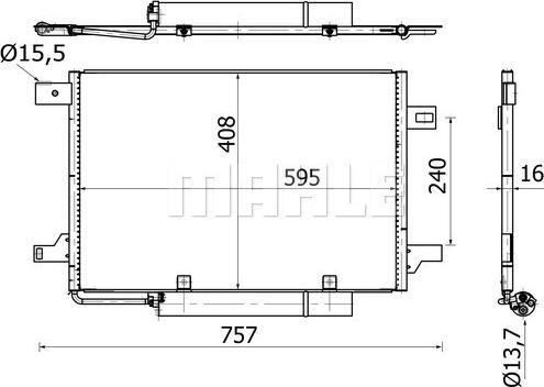 Wilmink Group WG2368874 - Kondenzator, klima-Uređaj www.molydon.hr