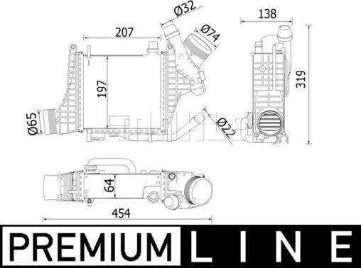 Wilmink Group WG2370962 - Intercooler, hladnjak www.molydon.hr