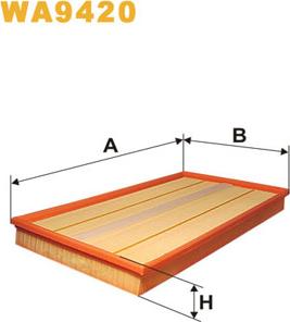 WIX Filters WA9420 - Filter za zrak www.molydon.hr