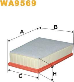 WIX Filters WA9569 - Filter za zrak www.molydon.hr