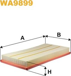 WIX Filters WA9899 - Filter za zrak www.molydon.hr