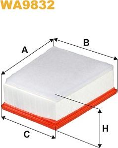 WIX Filters WA9832 - Filter za zrak www.molydon.hr