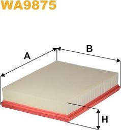 WIX Filters WA9875 - Filter za zrak www.molydon.hr