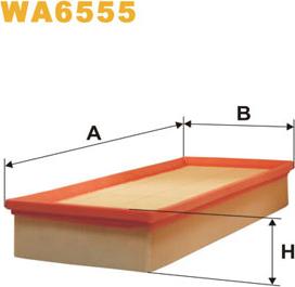 WIX Filters WA6555 - Filter za zrak www.molydon.hr
