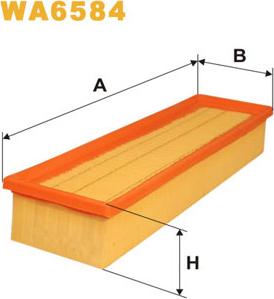 WIX Filters WA6584 - Filter za zrak www.molydon.hr
