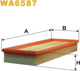 WIX Filters WA6587 - Filter za zrak www.molydon.hr