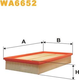 WIX Filters WA6652 - Filter za zrak www.molydon.hr