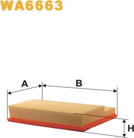 WIX Filters WA6663 - Filter za zrak www.molydon.hr
