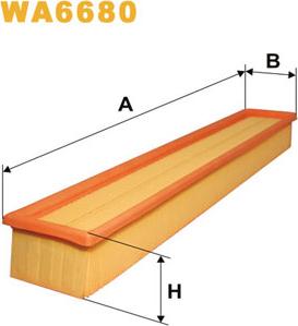 WIX Filters WA6680 - Filter za zrak www.molydon.hr